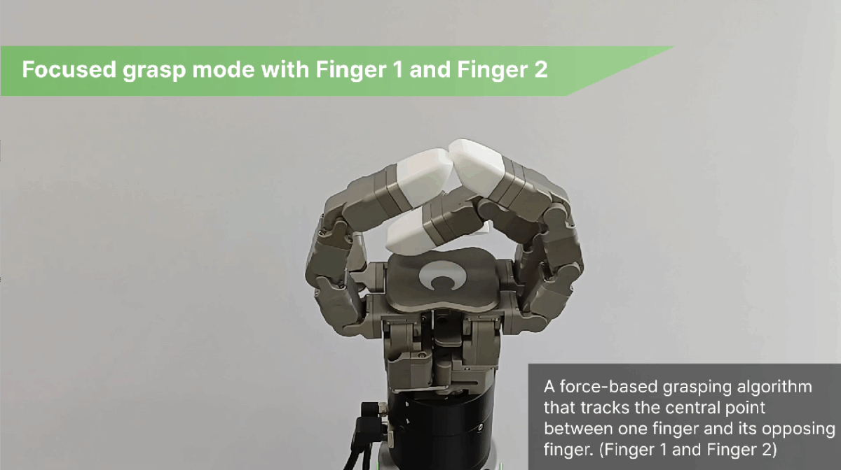 把持アルゴリズム映像 (DG-4F)